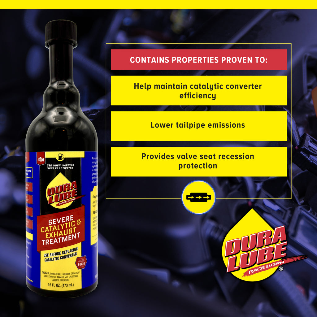 Dura Lube Severe Catalytic & Exhaust Treatment -16 oz . Exhaust System Cleaner